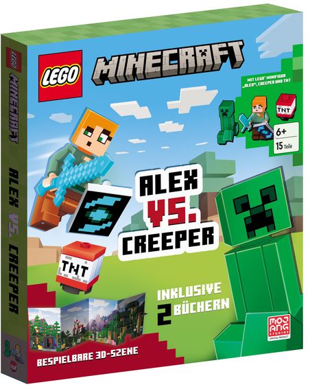 LEGO® - Minecraft® - Alex vs. Creeper, Buch