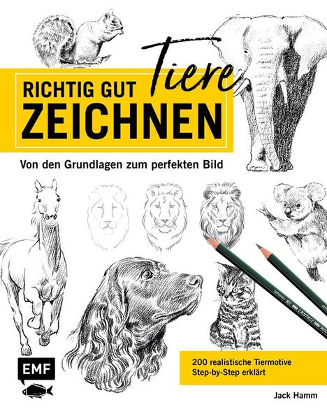 Jack Hamm: Richtig gut zeichnen - Tiere, Buch