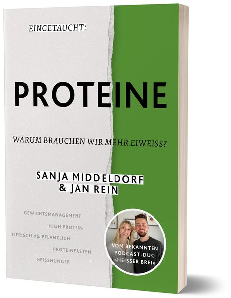 Jan Rein: Eingetaucht: Proteine, Buch