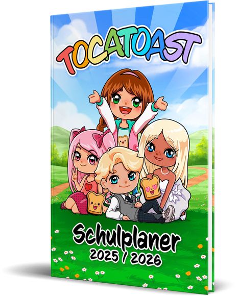 TocaToast: TocaToast Schulplaner 2025/2026, Kalender