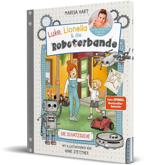 Marisa Hart: Luke, Lionella &amp; die Roboterbande. Die Schatzsuche, Buch