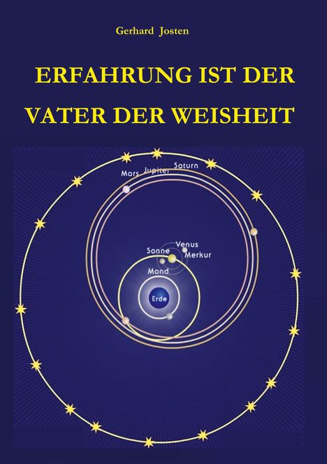 Gerhard Josten: Erfahrung ist der Vater der Weisheit, Buch