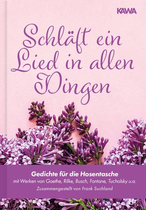 Johann Wolfgang von Goethe: Schläft ein Lied in allen Dingen, Buch