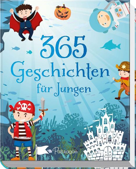 365 Geschichten für Jungen, Buch