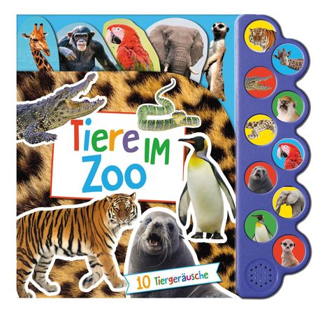 Soundbuch Tiere im Zoo, Buch