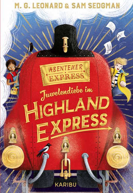 Maya G. Leonard: Abenteuer-Express (Band 1) - Juwelendiebe im Highland Express, Buch