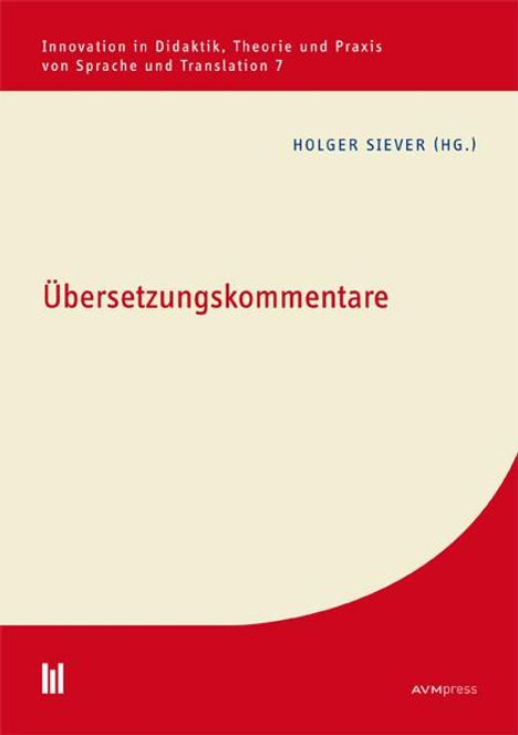 Übersetzungskommentare, Buch