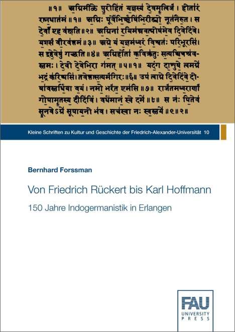 Bernhard Forssman: Forssman, B: Von Friedrich Rückert bis Karl Hoffmann, Buch