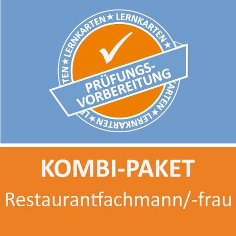 Michael Klug: Kombi-Paket Restaurantfachmann Lernkarten, Buch