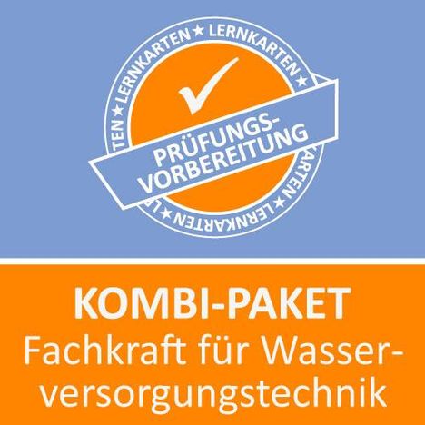 Jennifer Christiansen: Kombi-Paket Fachkraft für Wasserversorgungstechnik - Lernkarten, Buch