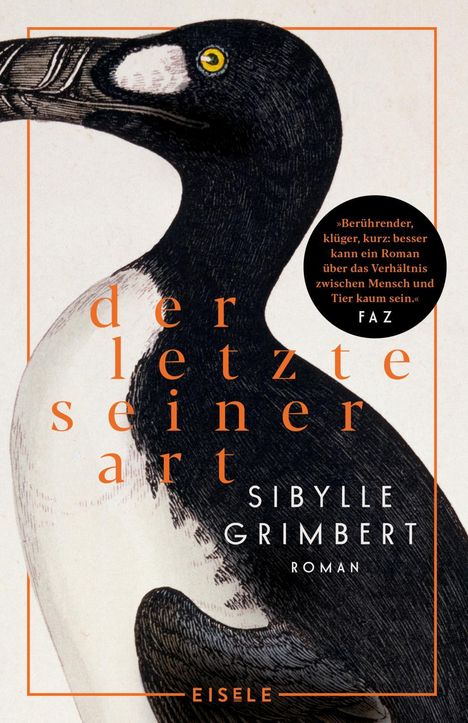 Sibylle Grimbert: Der Letzte seiner Art, Buch