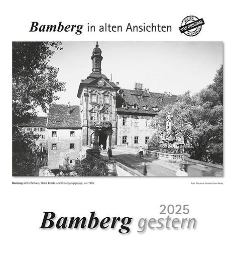 Bamberg gestern 2025, Kalender