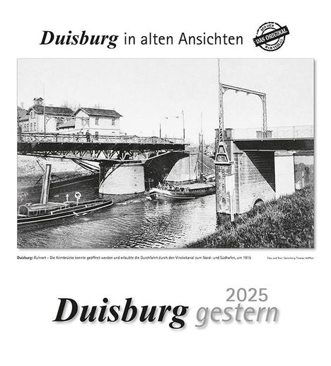 Duisburg gestern 2025, Kalender