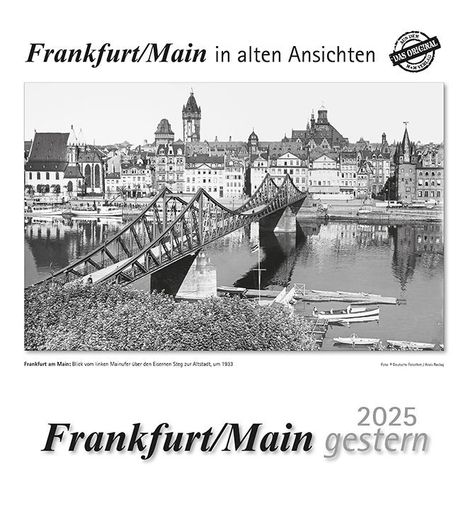 Frankfurt am Main gestern 2025, Kalender