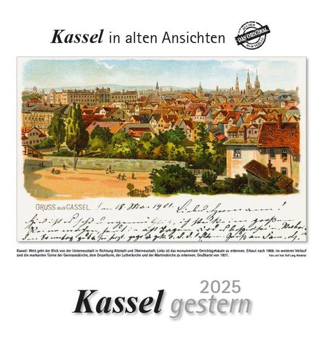 Kassel gestern 2025, Kalender