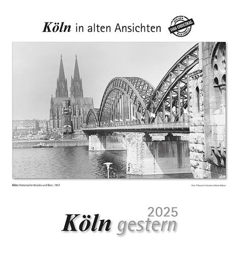 Köln gestern 2025, Kalender