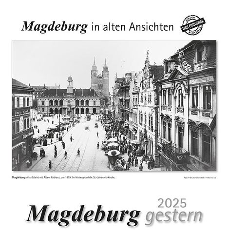 Magdeburg gestern 2025, Kalender