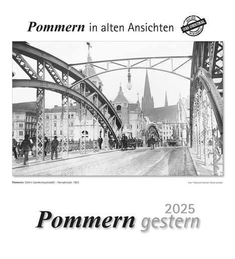 Pommern gestern 2025, Kalender