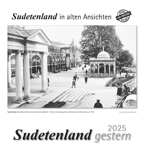Sudetenland gestern 2025, Kalender