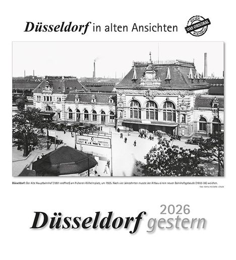 Düsseldorf gestern 2026, Kalender