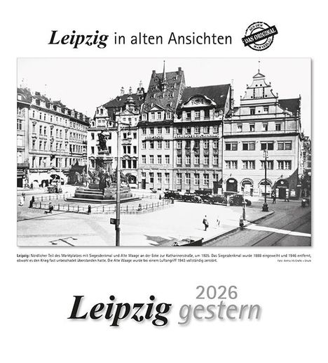 Leipzig gestern 2026, Kalender