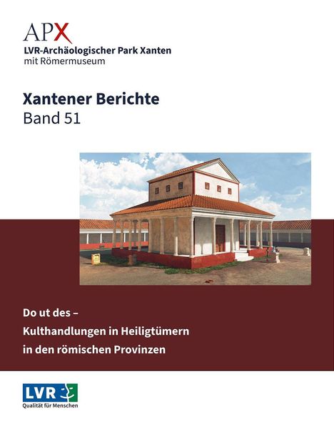 Xantener Berichte Band 51, Buch