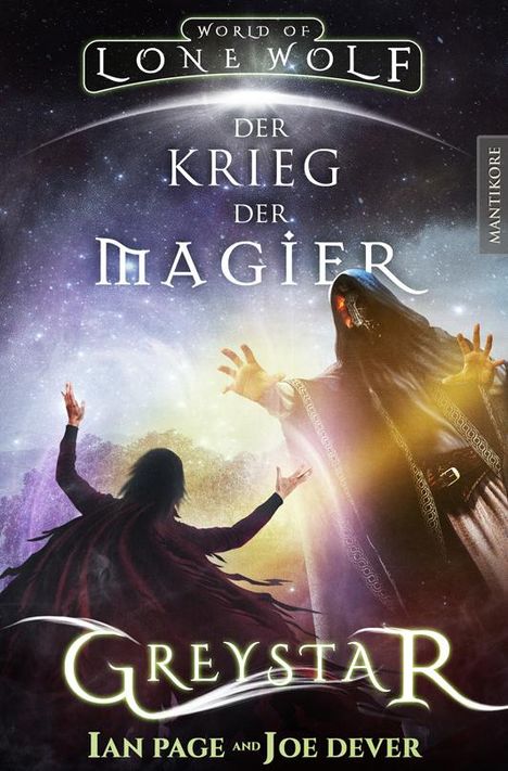 Joe Dever: Greystar 04 - Der Krieg der Zauberer, Buch