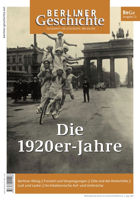 Berliner Geschichte - Zeitschrift für Geschichte und Kultur 32, Buch