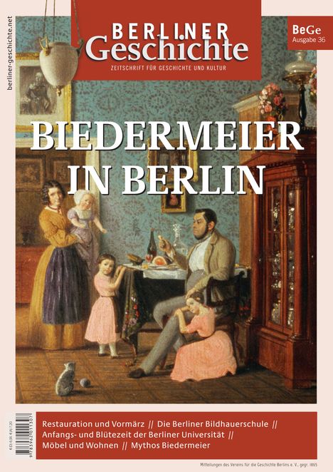 Berliner Geschichte - Zeitschrift für Geschichte und Kultur 36, Buch