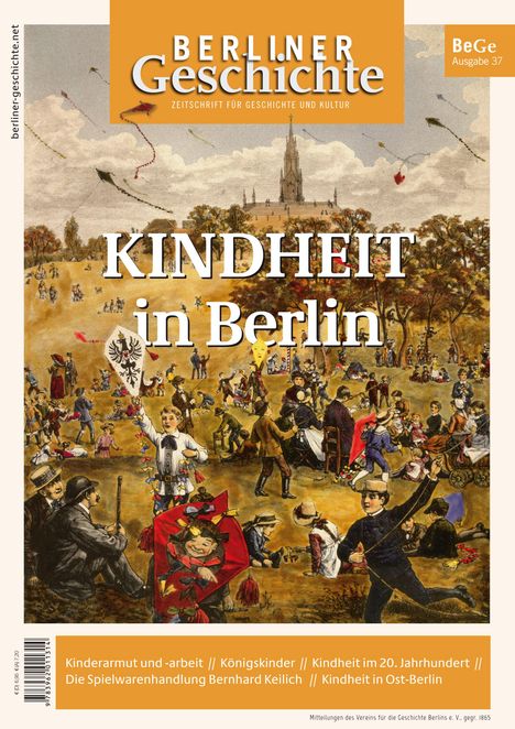 Berliner Geschichte - Zeitschrift für Geschichte und Kultur 37, Buch