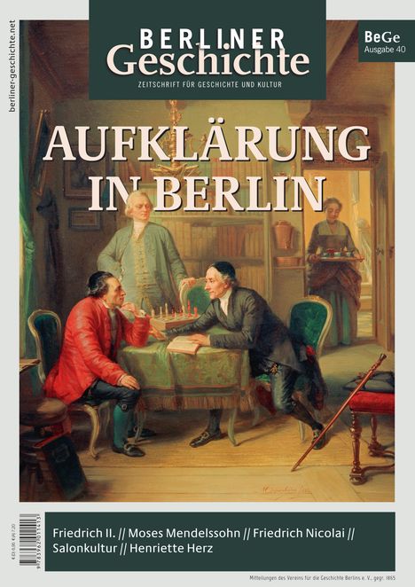 Berliner Geschichte - Zeitschrift für Geschichte und Kultur 40, Buch