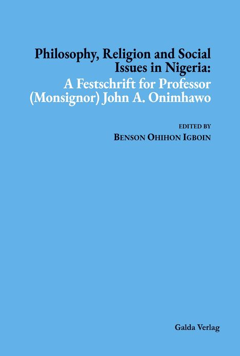 Philosophy, Religion and Social Issues in Nigeria, Buch