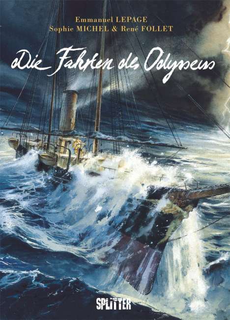 Emmanuel Lepage: Die Fahrten des Odysseus, Buch