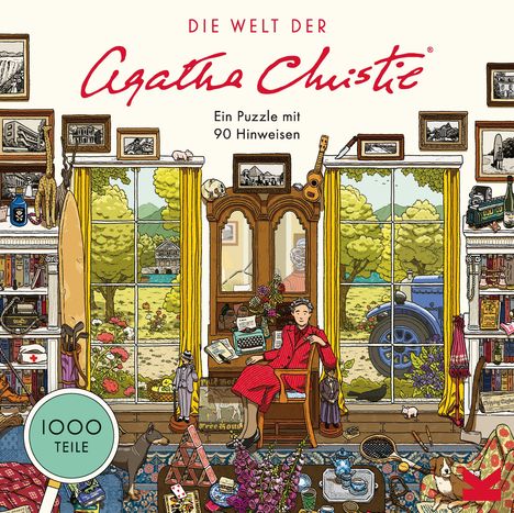 Die Welt der Agatha Christie 1000 Teile Puzzle, Diverse