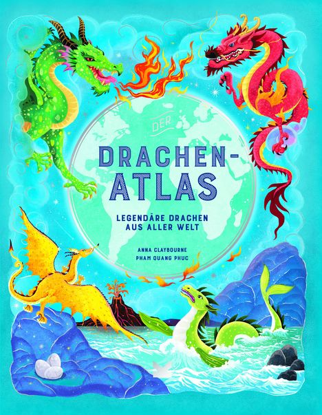 Anna Claybourne: Der Drachen-Atlas, Buch