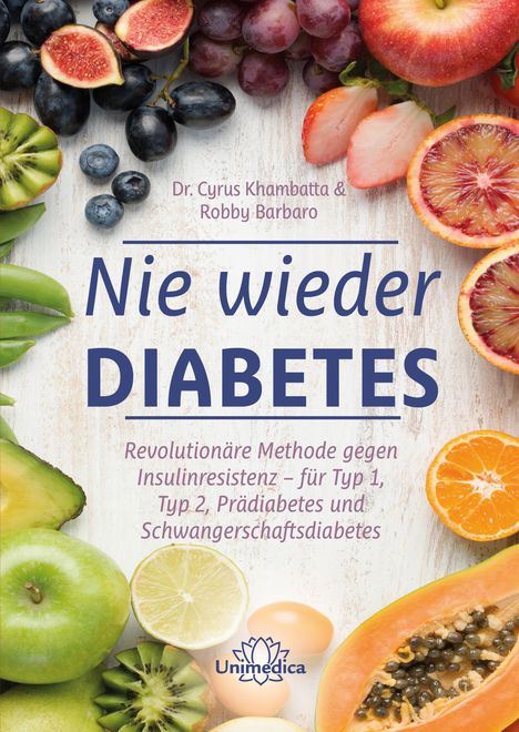 Cyrus Khambatta: Nie wieder Diabetes, Buch