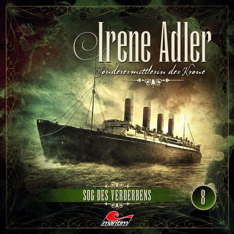 Marc Freund: Irene Adler - Sonderermittlerin der Krone (08) Sog des Verderbens, CD