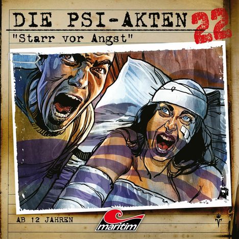 Die PSI-Akten 22: Starr vor Angst, CD