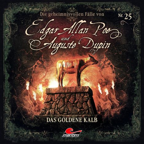 Edgar Allan Poe &amp; Auguste Dupin (25) Das Goldene Kalb, CD