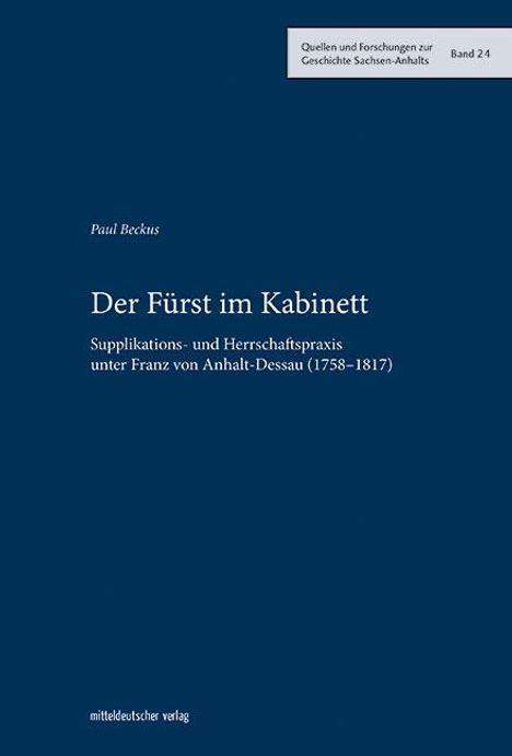 Paul Beckus: Der Fürst im Kabinett, Buch