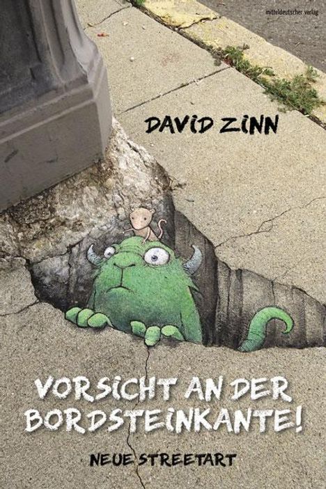 David Zinn: Vorsicht an der Bordsteinkante!, Buch