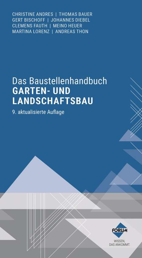 Christine Andres: Das Baustellenhandbuch Garten- und Landschaftsbau, 3 Bücher
