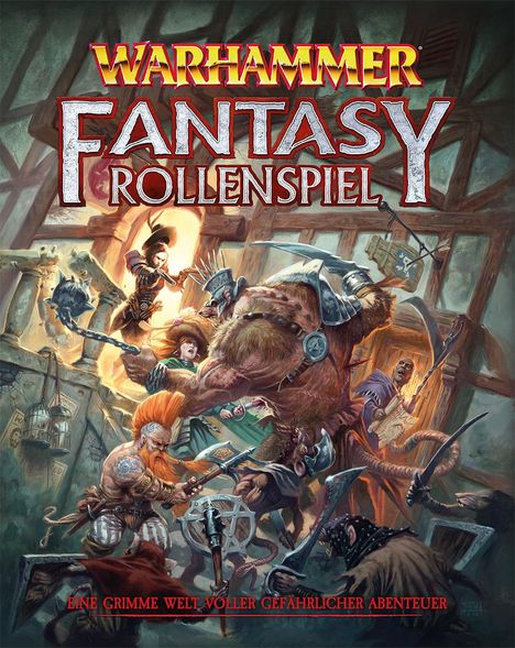 Dave Allen: WFRSP - Warhammer Fantasy-Rollenspiel Regelwerk, Buch