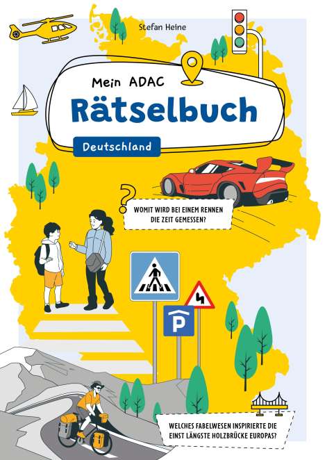 Stefan Heine: Mein ADAC Rätselbuch - Deutschland, Buch