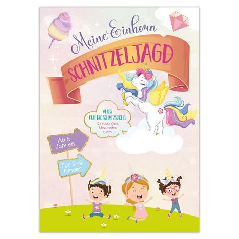 Activity Heft: Meine Einhorn Schnitzeljagd, Buch