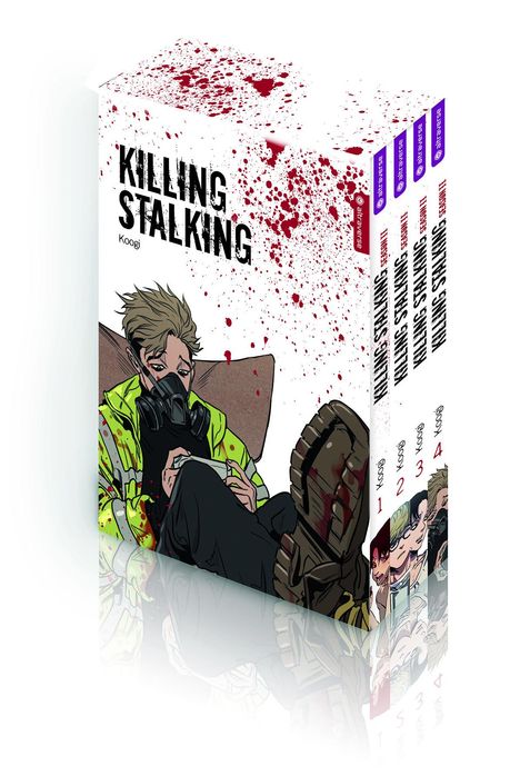 Koogi: Killing Stalking Season II Complete Box (4 Bände), 4 Bücher