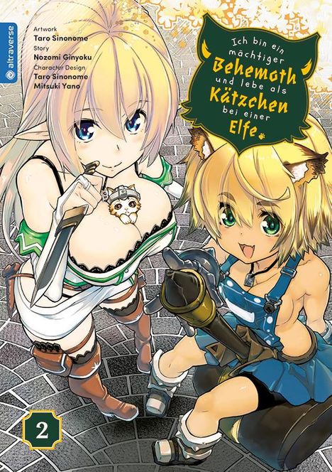 Nozomi Ginyoku: Ich bin ein mächtiger Behemoth und lebe als Kätzchen bei einer Elfe 02, Buch