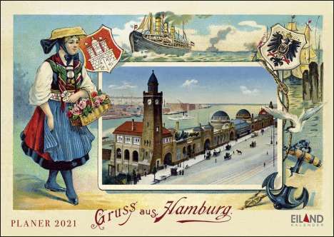 Hamburg anno dazumal 2021, Kalender