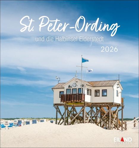 St. Peter-Ording und die Halbinsel Eiderstedt Postkartenkalender 2026, Kalender