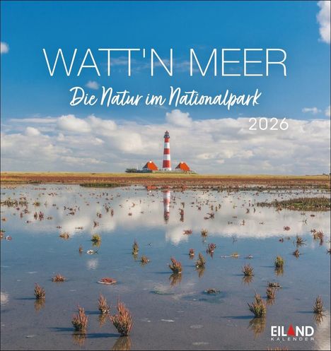 Watt'n Meer Postkartenkalender 2026 - Die Natur im Nationalpark, Kalender